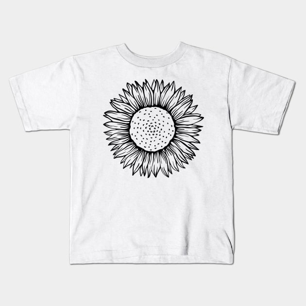 sunflower Kids T-Shirt by UniqueWorld